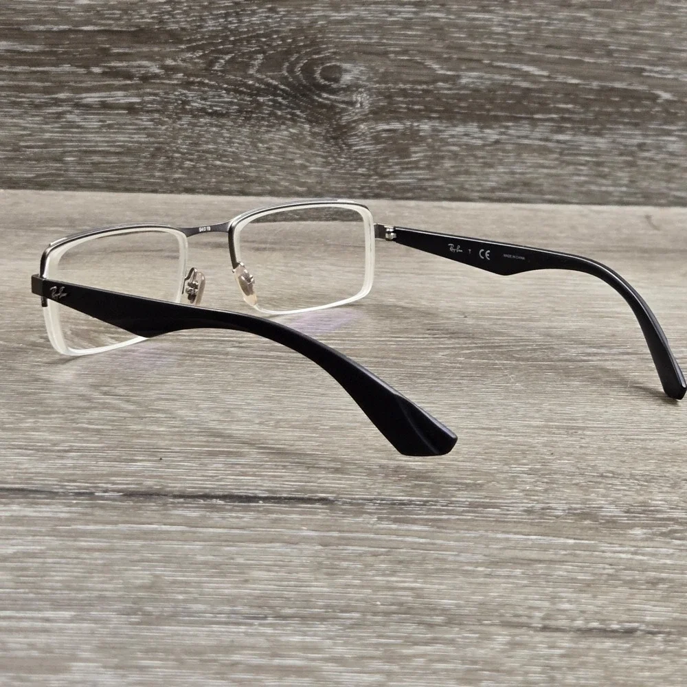 Ray-Ban RB6331 2620 Gunmetal Half Rim Men's Eyeglass Frame only